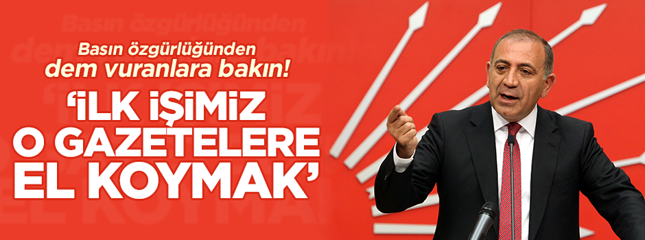 Gürsel Tekin: 8 Haziran'da o gazetelere el koyacağız