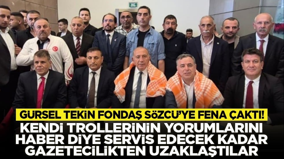 Gürsel Tekin fondaş Sözcü’ye fena çaktı! "Kendi trollerinin yorumlarını haber diye servis edecek kadar gazetecilikten uzaklaştılar"