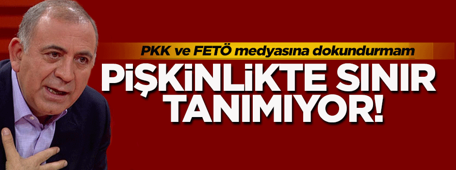 Gürsel Tekin pişkinlikte sınır tanımıyor