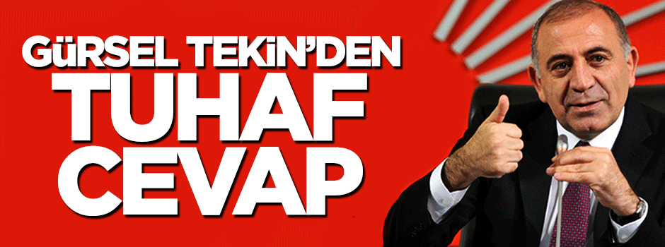 Gürsel Tekin: Yanıldığım için mutluyum