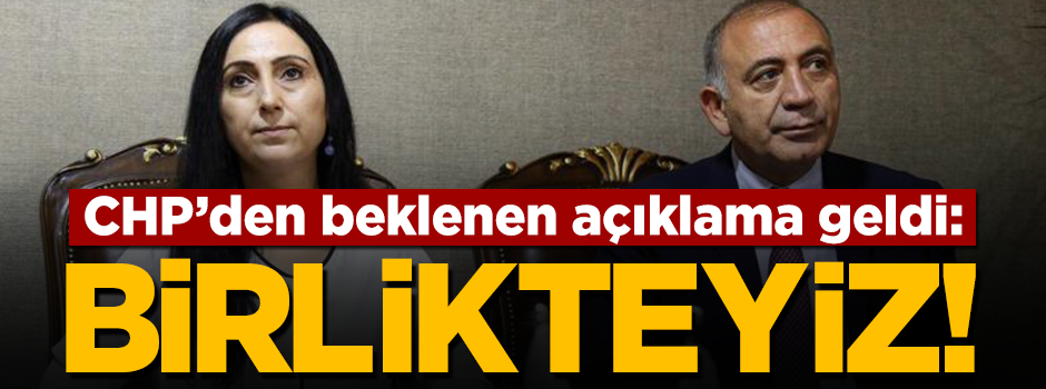 Gürsel Tekin'den HDP açıklaması: Yan yana geleceğiz!