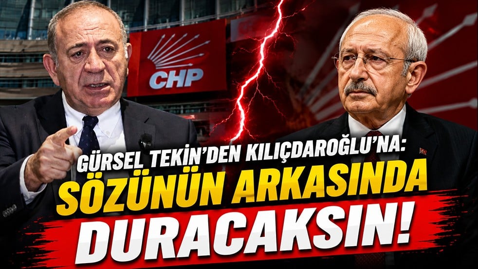 Gürsel Tekin’den Kılıçdaroğlu’na: Sözünün arkasında duracaksın!