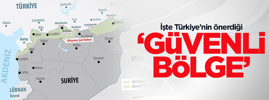 'Güvenli bölge'nin çerçevesi netleşiyor