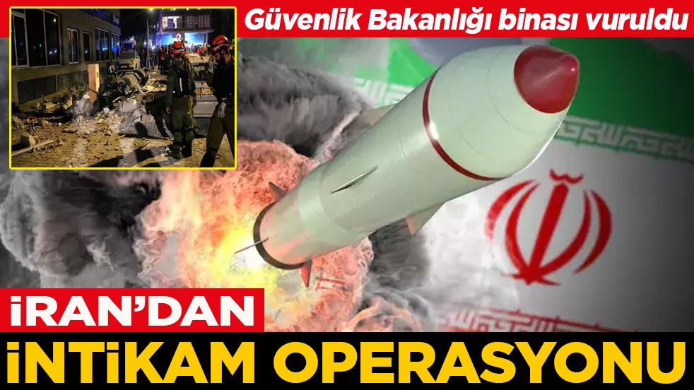 Güvenlik Bakanlığı binası vuruldu İran’dan intikam operasyonu