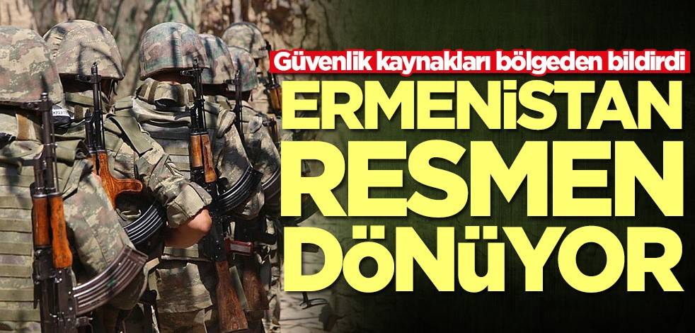 Güvenlik kaynakları bölgeden bildirdi! Ermenistan geri dönüyor
