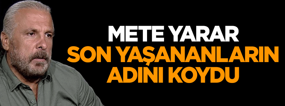 Güvenlik uzman eski bordo bereli son yaşananları adını koydu