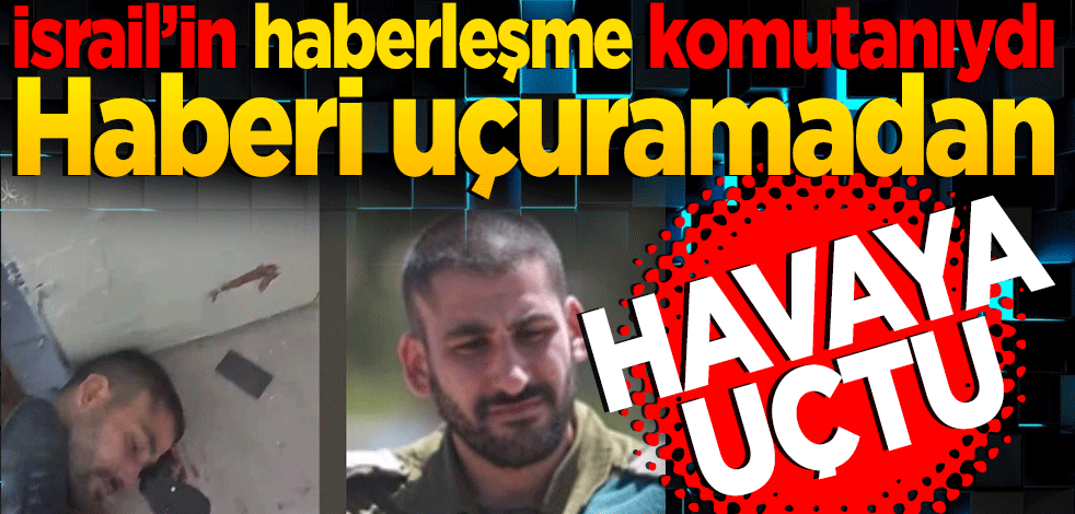 Haber uçuramadan havaya uçtu