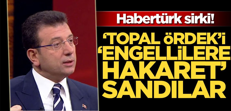 Habertürk sirki! 'Topal Ördek'i 'engellilere hakaret' sandılar