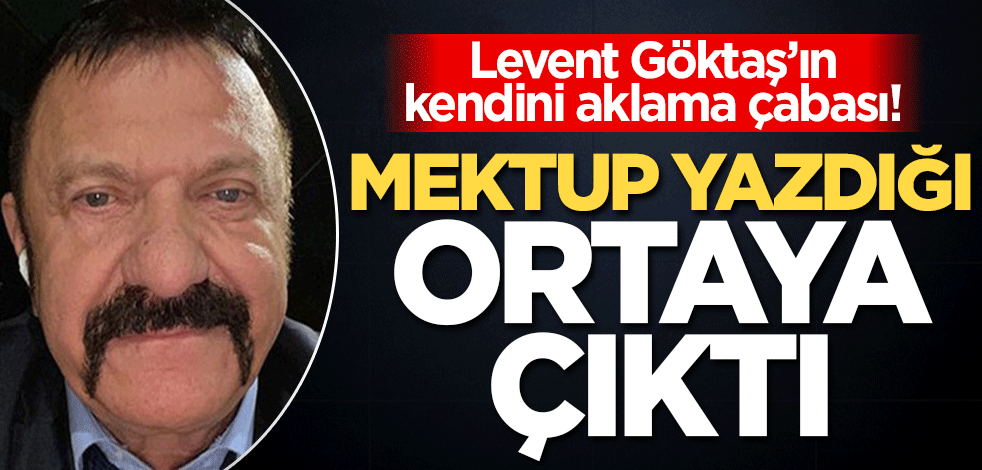 Hablemitoğlu cinayetinin zanlısı Levent Göktaş'ın kendisini aklama çabası! Mektup yazdığı ortaya çıktı..