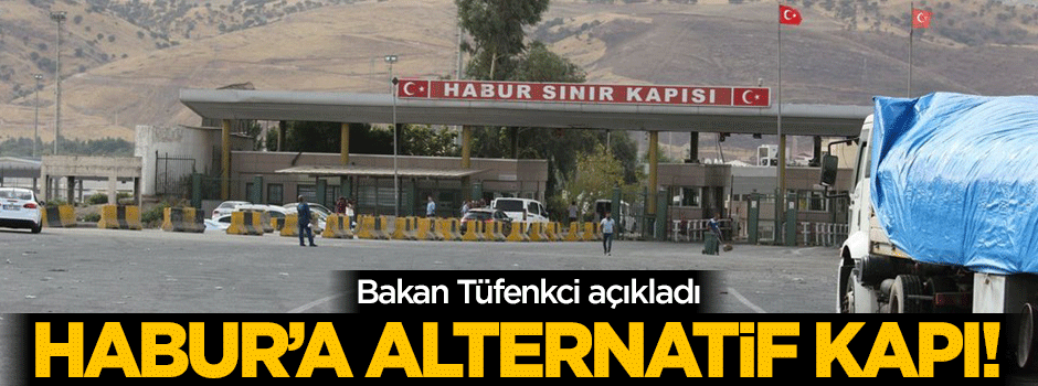 Habur'a alternatif kapı!