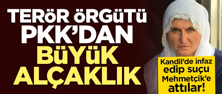 Hacire Anne'nin diğer oğlunu Kandil'de infaz etmişler