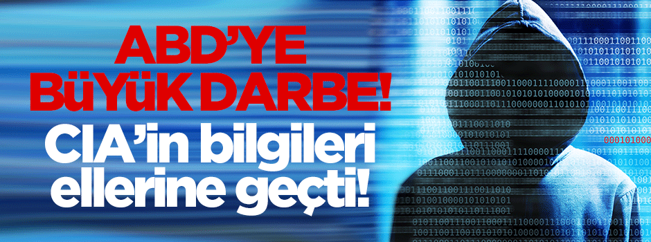 Hacker'lardan CIA'ye büyük darbe!