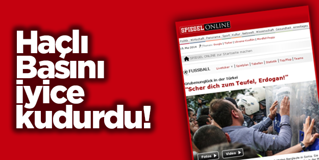 Haçlı Basını'ndan Erdoğan'a manşetten hakaret!
