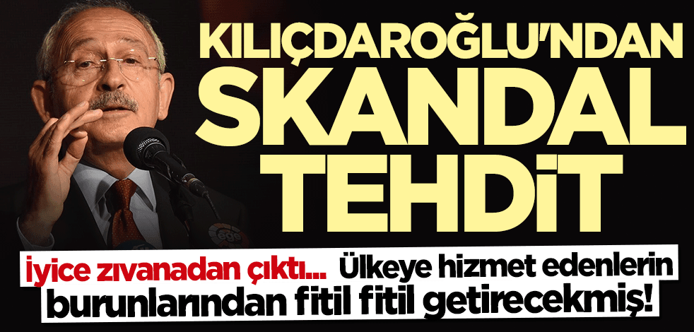 Haddini iyice aştı... Kılıçdaroğlu'ndan skandal Kanal İstanbul tehdidi