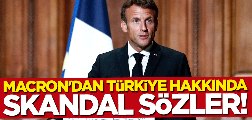 Haddini iyice aştı... Macron'dan Türkiye'ye küstah suçlama