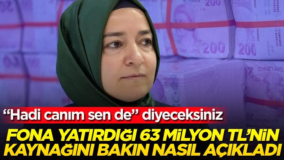 "Hadi canım sen de" diyeceksiniz! Fatma Betül Sayan Kaya, fona yatırdığı 63 milyon TL’nin kaynağını bakın nasıl açıkladı