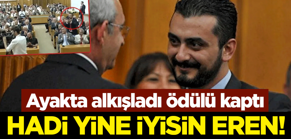 Hadi yine iyisin Eren! Ayakta alkışladı ödülü kaptı