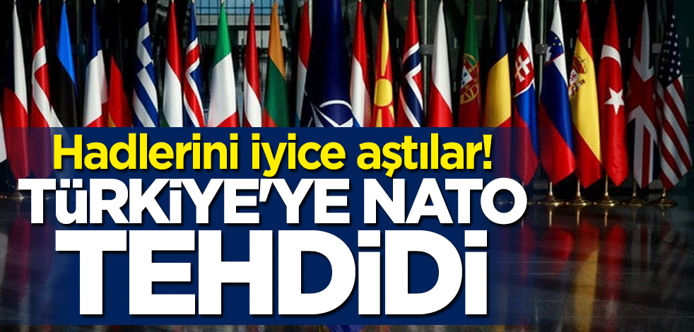 Hadlerini iyice aştılar! Türkiye'ye NATO tehdidi