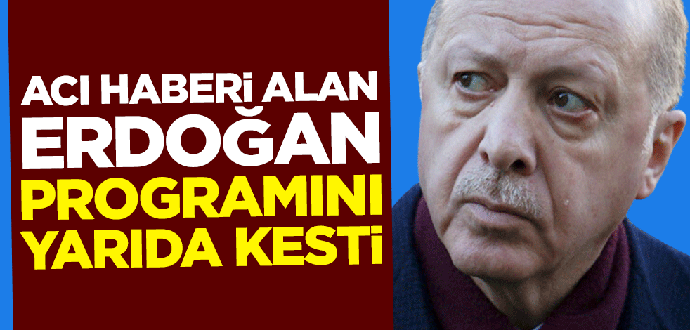 Hafız Abdullah Nazırlı'nın vefat haberi alan Cumhurbaşkanı Erdoğan baba ocağı Rize'den Elazığ'a geçiyor