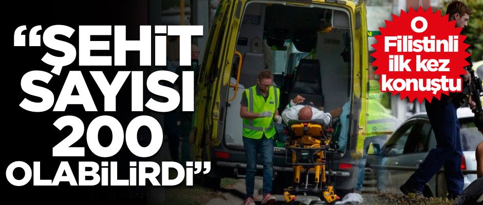 Hafızalara kazınan Filistinli ilk kez konuştu! Şehit sayısı 200 olabilirdi