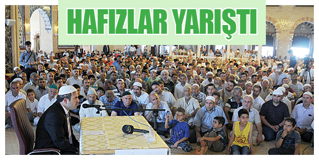 Hafızlar yarıştı