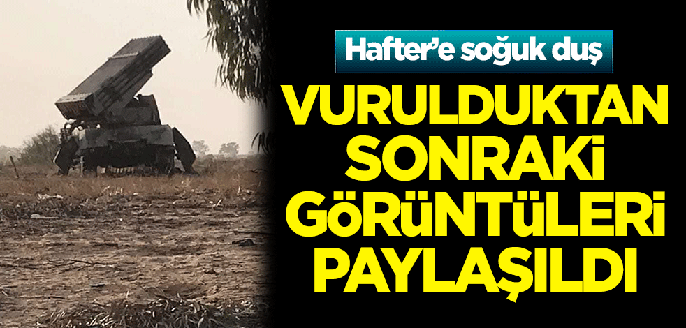 Hafter'e soğuk duş! Vurulduktan sonraki görüntüleri paylaşıldı