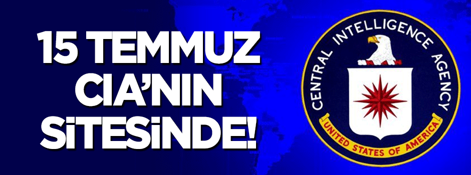 Hain darbe girişim CIA'nın internet sitesinde!
