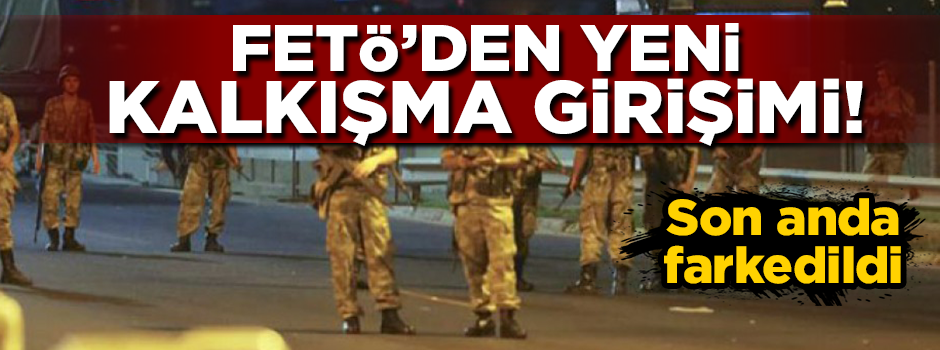 Hain FETÖ'nün eş zamanlı yeni tuzağı farkedildi