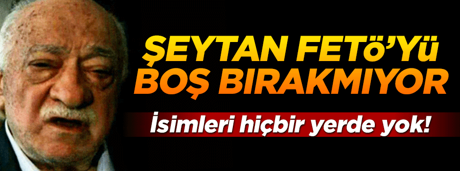 Hain FETÖ'nün şeytani haberleşme yöntemi