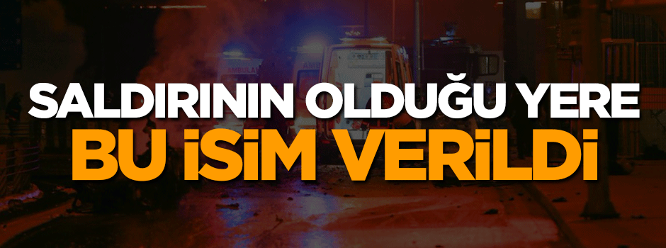 Hain saldırının gerçekleştiği yere 'Şehitler Tepesi' ismi verildi