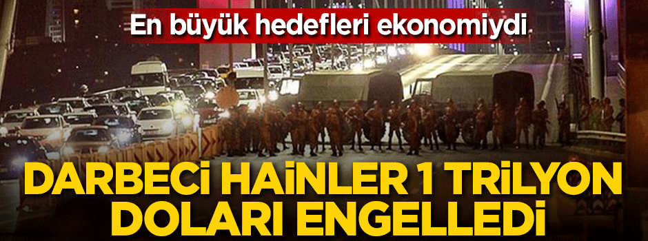Hainler 1 trilyon doları engelledi