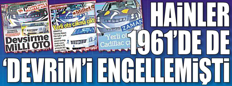 Hainler 1961’DE de ‘devrim’i engellemisti