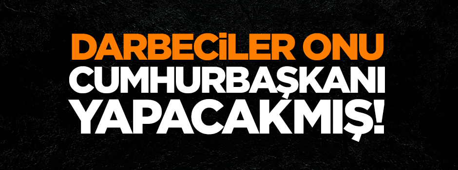 Hainler Akın Öztürk'ü Cumhurbaşkanı yapacakmış