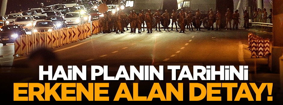'Hainler darbe planı deşifre olunca apar topar izinden döndüler'