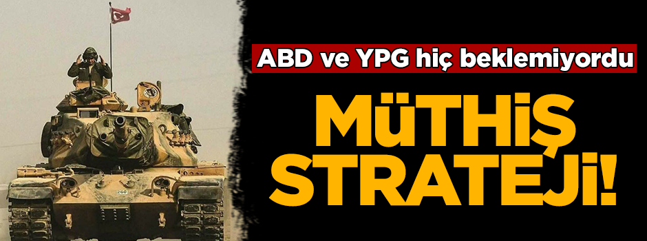 Hainler şaştı kaldı...Zeytin Dalı Harekâtı’nda müthiş strateji!
