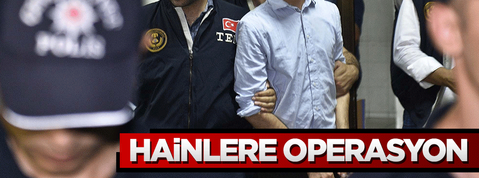 Hainlere yönelik operasyonda 5 gözaltı