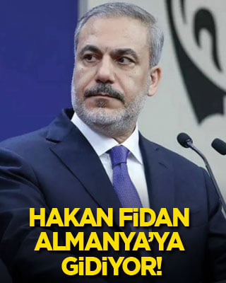Hakan Fidan Almanya yolcusu