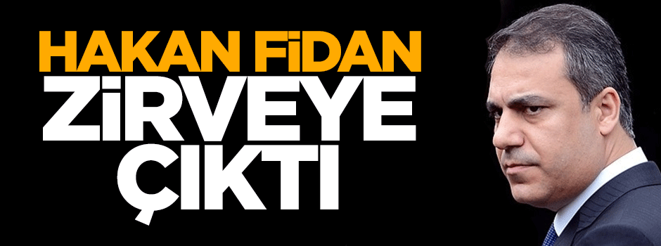 Hakan Fidan temayül yoklamalarında zirvede