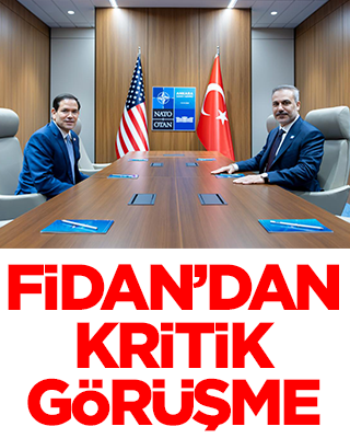 Hakan Fidan'dan kritik görüşme
