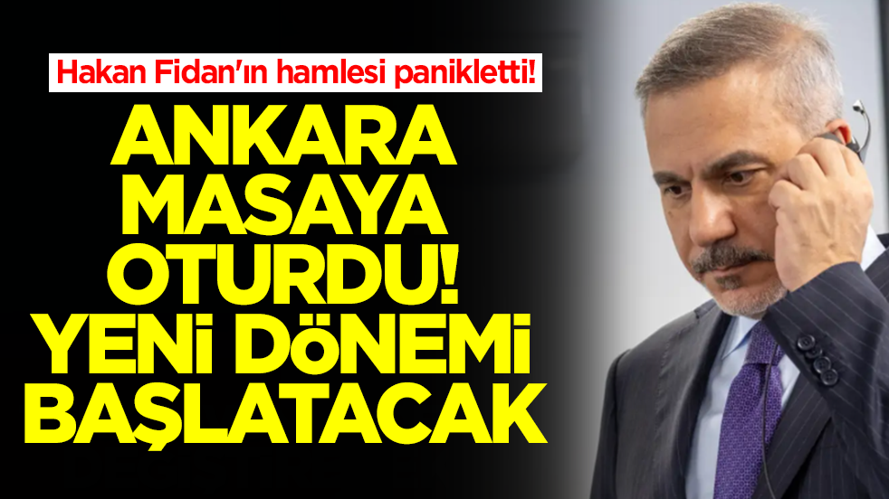 Hakan Fidan'ın hamlesi İsrail'i panikletti! Ankara masaya oturdu, yeni dönemi başlatacak