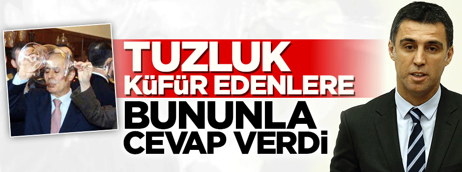 Hakan Şükür madalyası ie cevap verdi