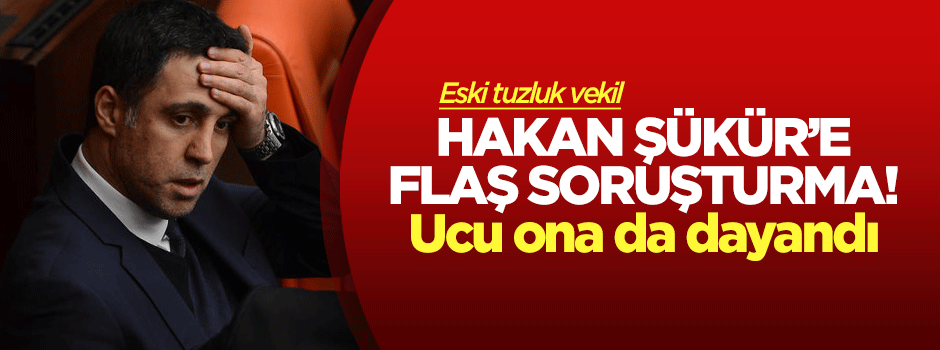 Hakan Şükür'e Koza İpek soruşturması!