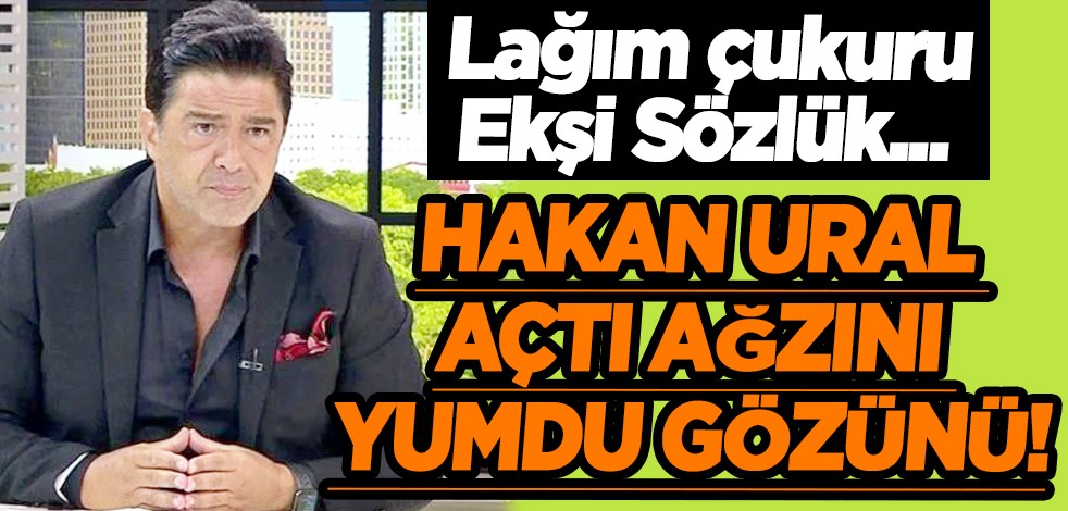 Hakan Ural açtı ağzını yumdu gözünü! Deprem felaketinin ardından...