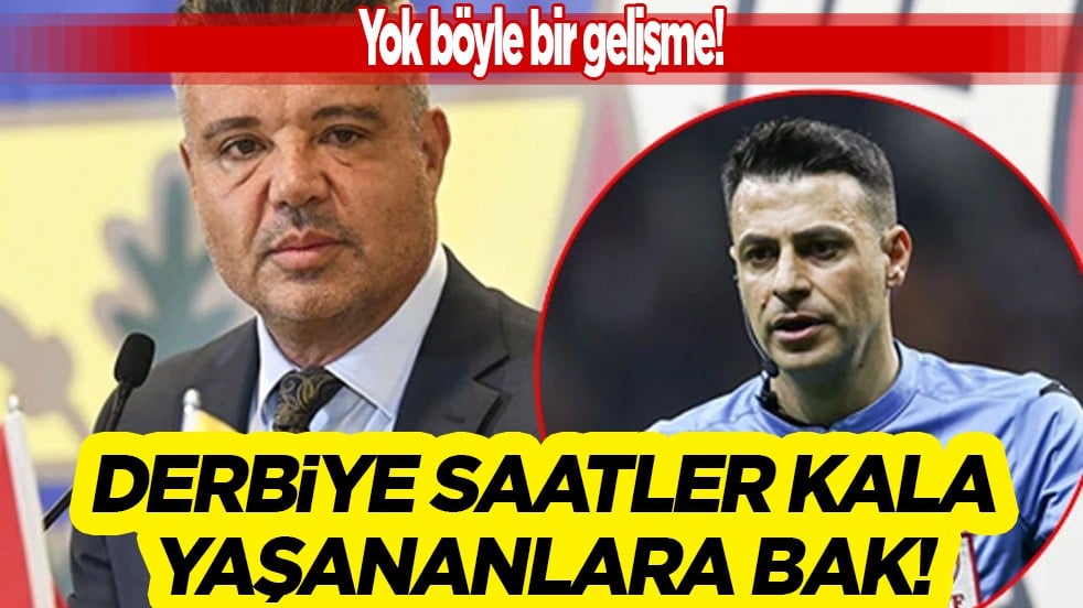 Hakem kararı ortaya çıktı! Kriz an meselesi artık.. Galatasaray derbisi için Fenerbahçe'yi kızdıran atama!