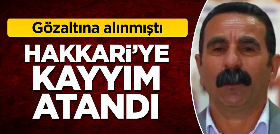 Hakkari Belediye Başkanı gözaltına alındı