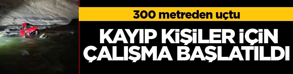 Hakkari’de hafif ticari araç Zap Suyu’na yuvarlandı! 1 yaralı kurtarıldı, kayıplar aranıyor