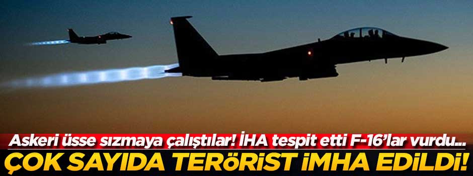O bölgede sızma girişimi: 6 terörist öldürüldü