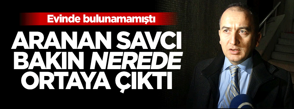 Haklarında yakalama kararı çıkarılan savcılar teslim oldu