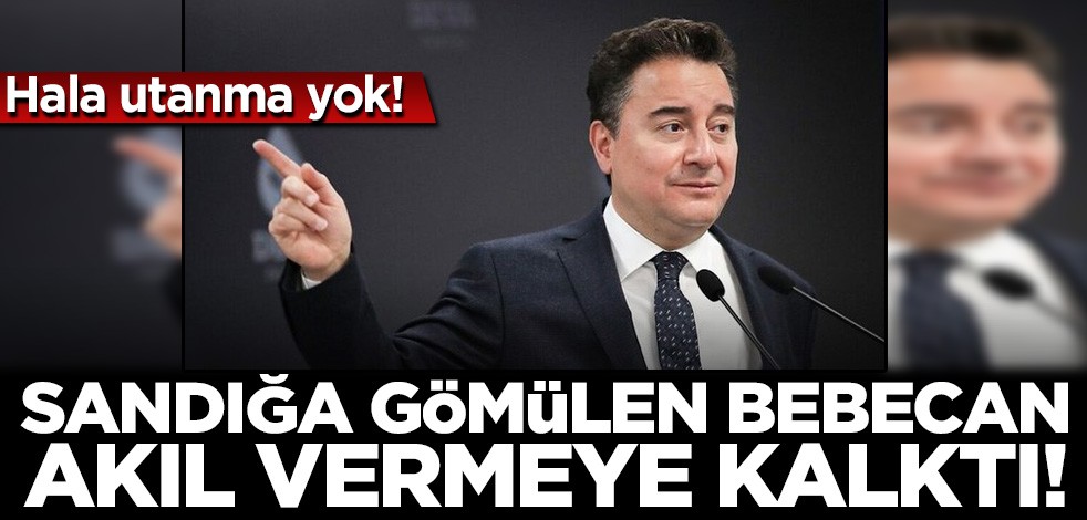 Hala utanma yok! Sandığa gömülen Bebecan akıl vermeye kalkıştı