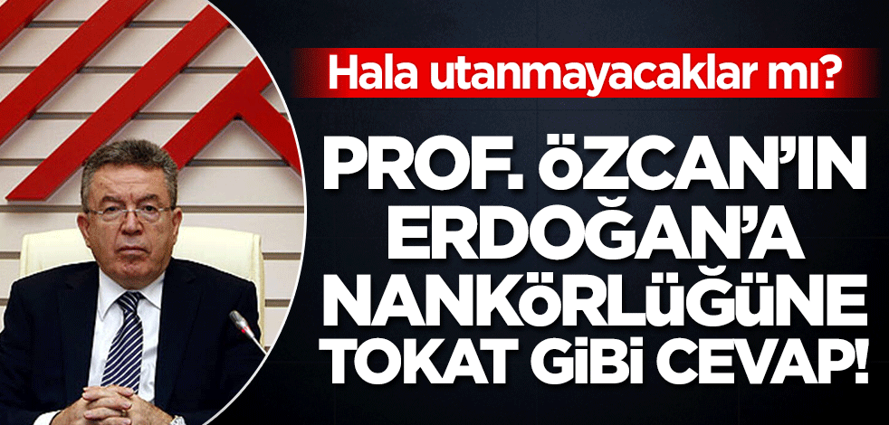 Hala utanmayacak mı? Yusuf Ziya Özcan'ın Erdoğan nankörlüğüne Marmara Üniversitesi'nden tokat gibi cevap!